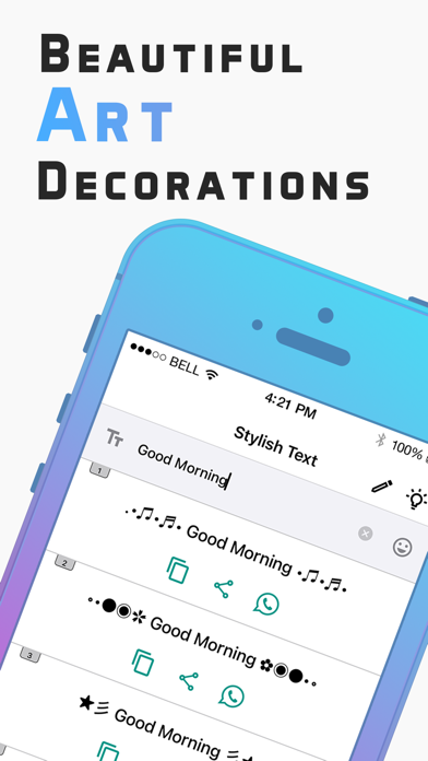 Stylish Text - Fonts Keyboard应用截图