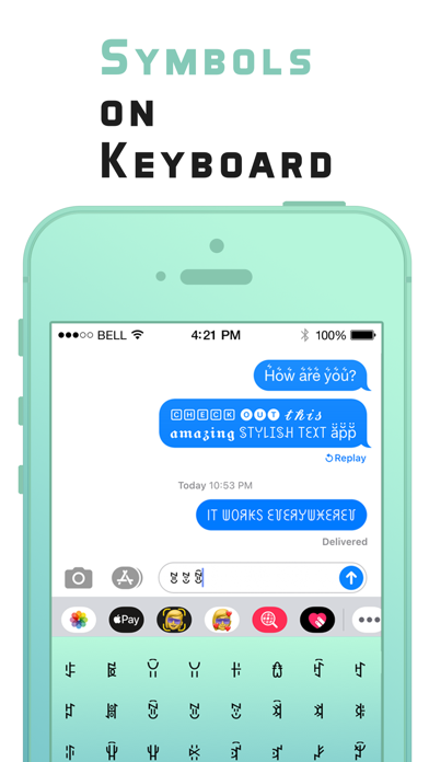 Stylish Text - Fonts Keyboard应用截图