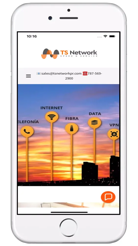 Tangkapan layar TS Network