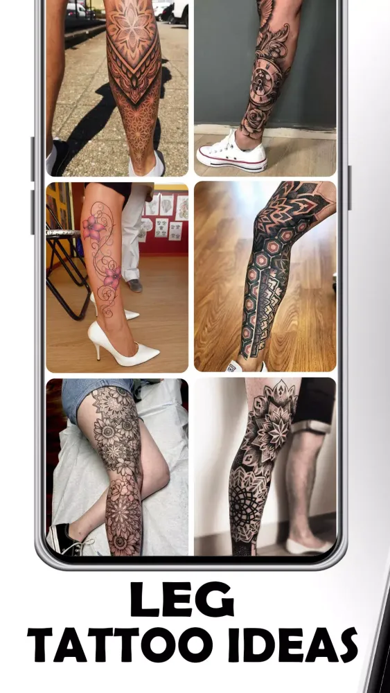 Leg Tattoo Designs应用截图