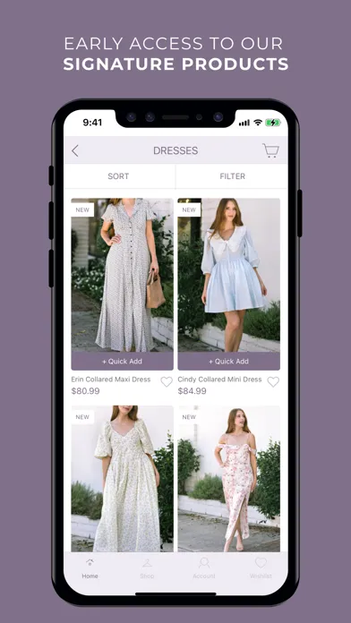 Morning Lavender App Screenshots