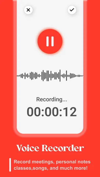 Voice Memo - Voice Recorder应用截图