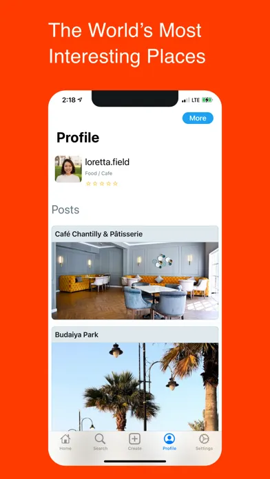 Zrzuty ekranu Wondertour: Explore,Find,Share