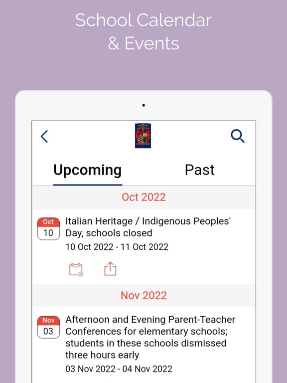 Ảnh chụp màn hình của MS for Art and Philosophy iPad 