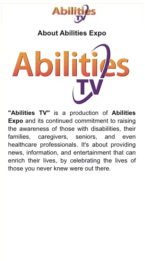 Abilities TV应用截图