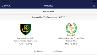 Capturas de pantalla de Auckland Cricket Live