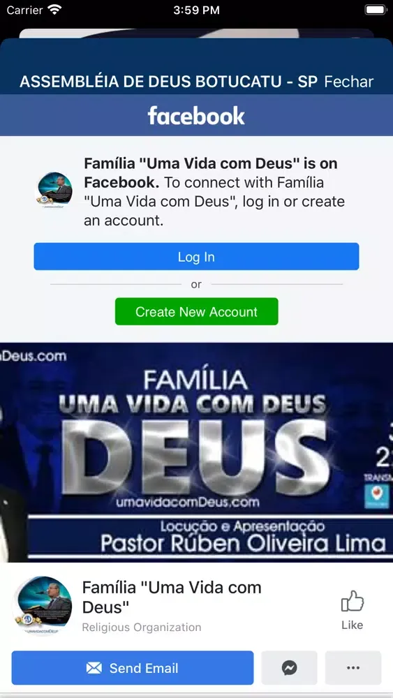 Tangkapan layar Assembléia de Deus Botucatu