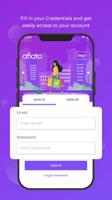 Afiato - Seamless Shopping应用截图