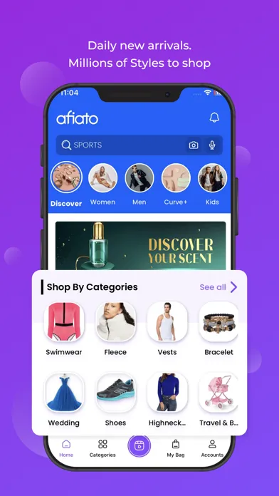 Afiato - Seamless Shopping应用截图