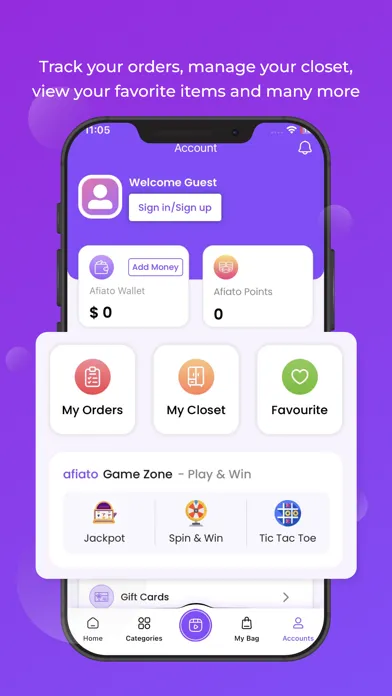 Afiato - Seamless Shopping应用截图