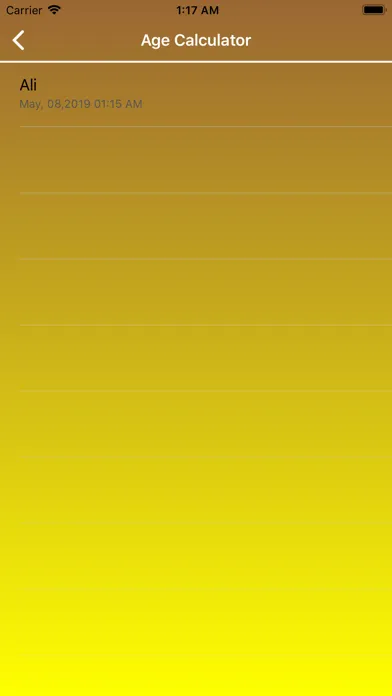 Ages Calculator Ekran Görüntüleri