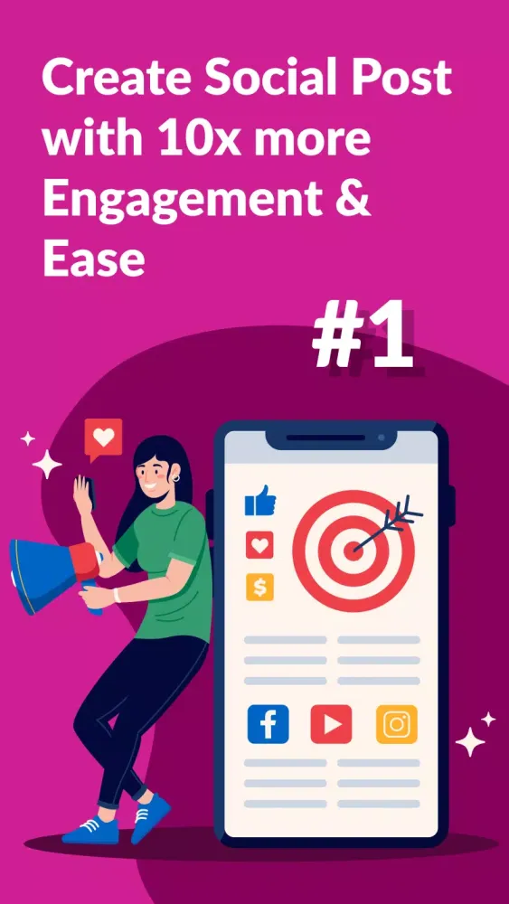 Tangkapan layar Social Media Content Generator