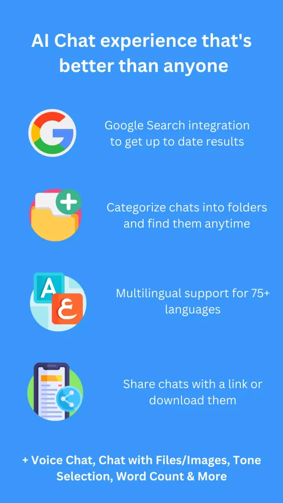 AI4Chat Screenshots