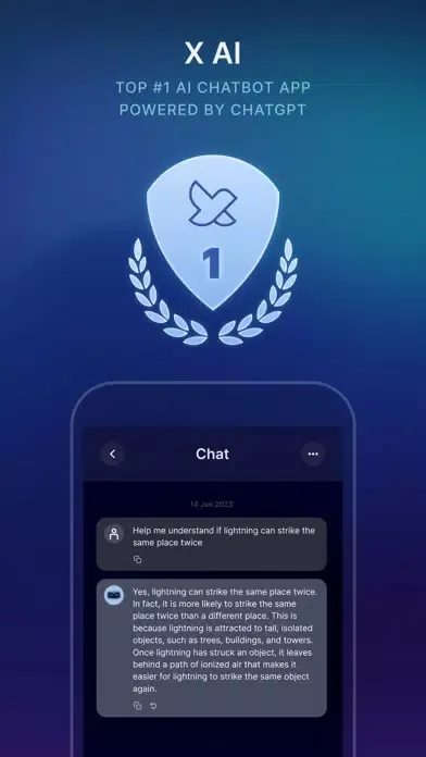 X AI - xAI Chatbot Assistant應用截圖