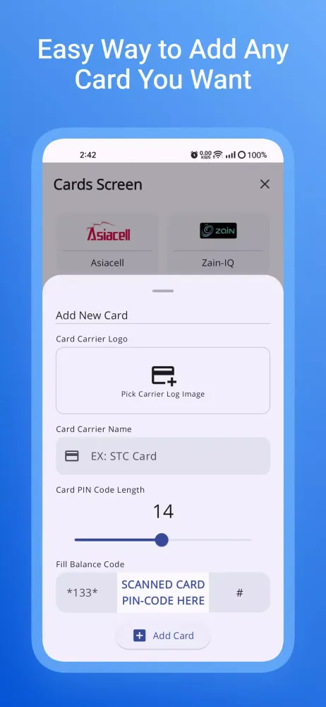 تصاویر Card PIN-Code Scanner