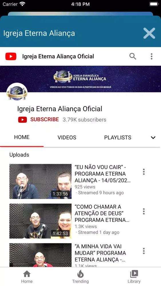 Igreja Eterna Aliança! स्क्रीनशॉट