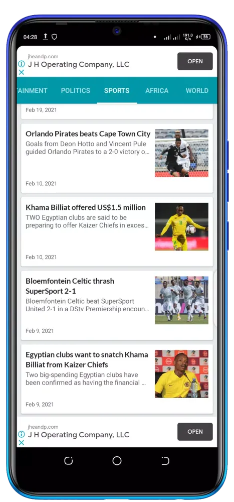 Capturas de pantalla de ZIMBABWE NEWS - Breaking News,