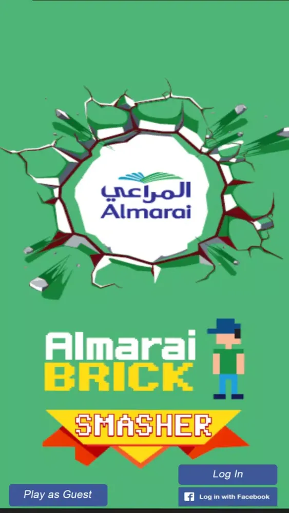 Capturas de tela do Almarai Brick Smasher