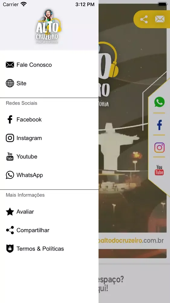 Alto do Cruzeiro Web Rádio应用截图