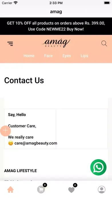 Amag Beauty Ekran Görüntüleri