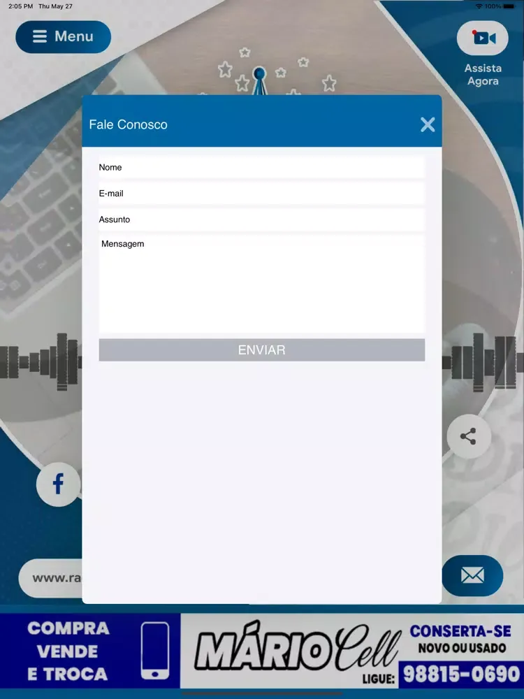 Capturas de pantalla de Rádio Antena Mágica JP iPad 
