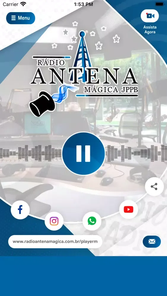 Capturas de pantalla de Rádio Antena Mágica JP