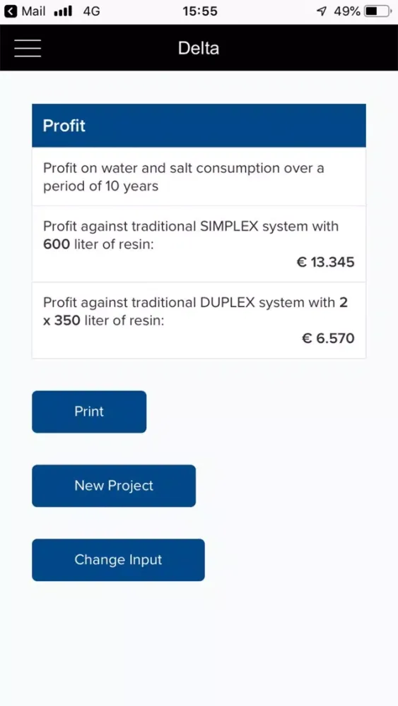 Delta Softener App স্ক্রিনশট