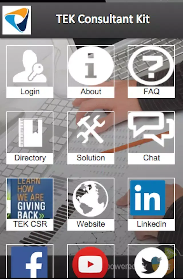TEK Consultant Kit Screenshots