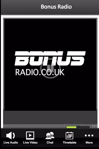 Bonus Radio Screenshots