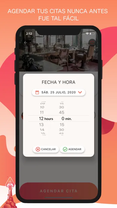 Tangkapan skrin APPO - Agenda tus citas
