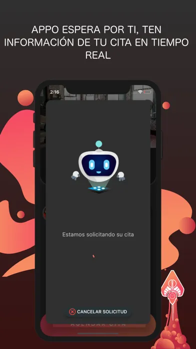 Tangkapan skrin APPO - Agenda tus citas