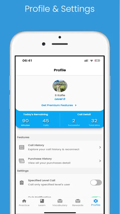 Screenshot di Speak English Online Talk Chat