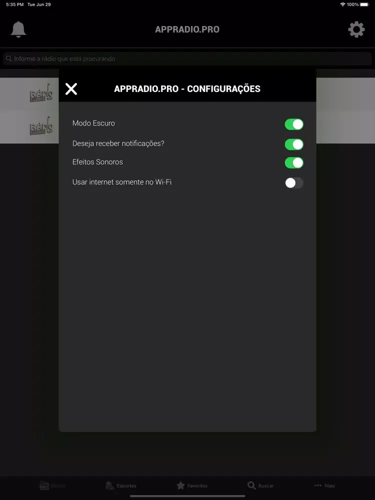 Скриншоты APPRADIO.PRO iPad 