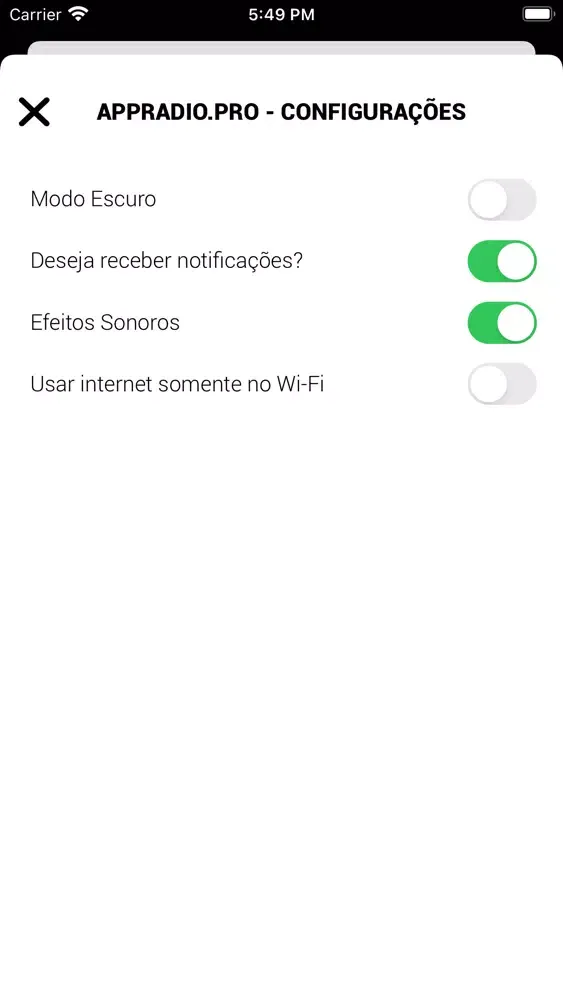 Скриншоты APPRADIO.PRO