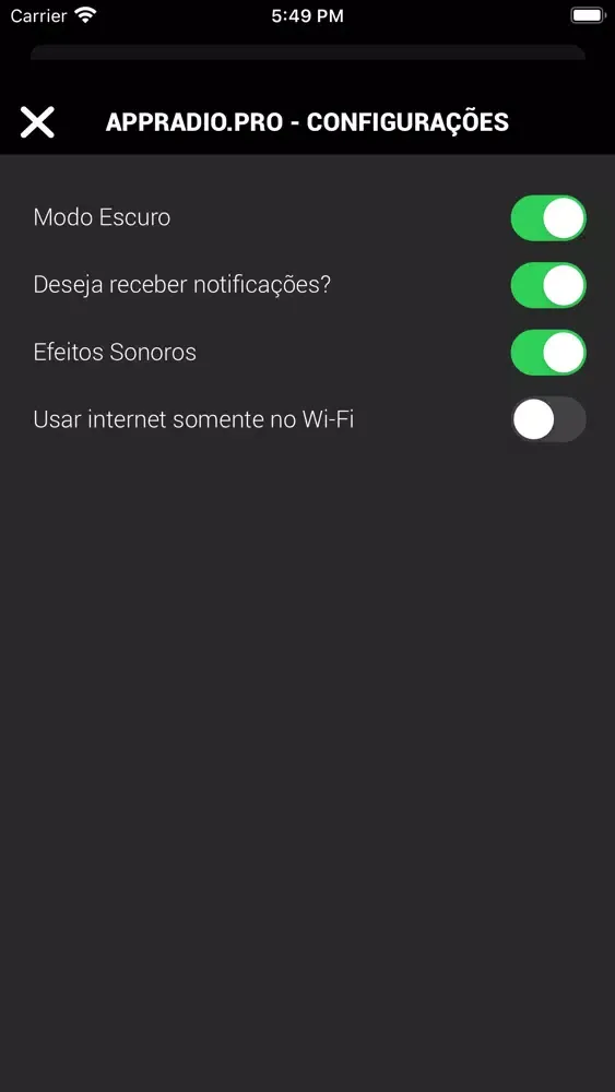 Скриншоты APPRADIO.PRO