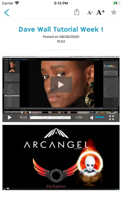 Arcangel Images App Screenshots
