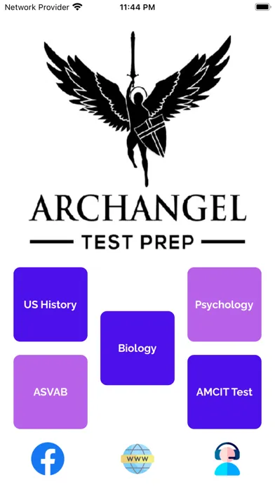 Ảnh chụp màn hình của ArchAngel Test Preparation