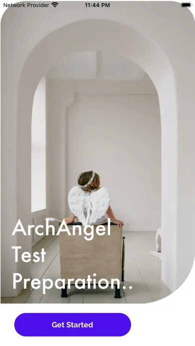 Ảnh chụp màn hình của ArchAngel Test Preparation