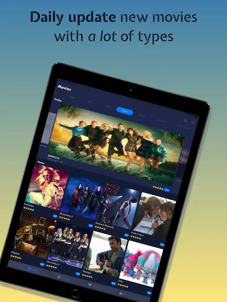 ภาพหน้าจอของ UTV: Movie Box & TV Shows iPad 