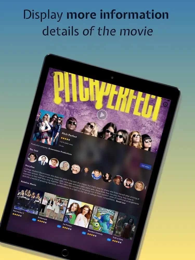 ภาพหน้าจอของ UTV: Movie Box & TV Shows iPad 
