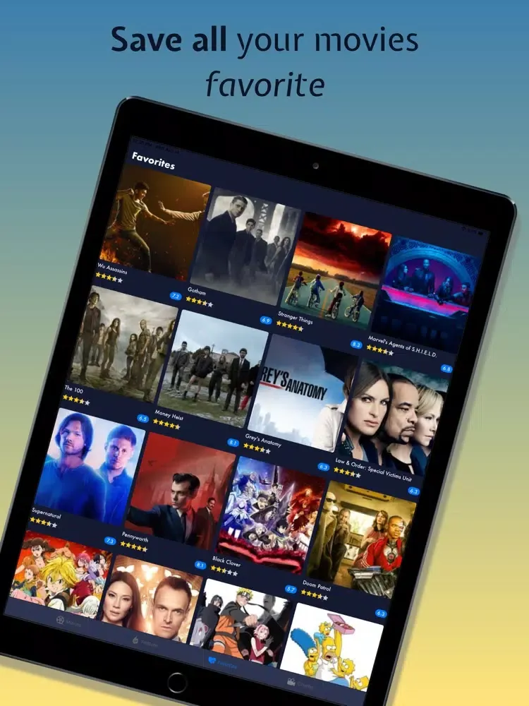 ภาพหน้าจอของ UTV: Movie Box & TV Shows iPad 