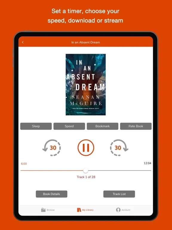 Audiobook Lender Audio Books iPad  Ekran Görüntüleri