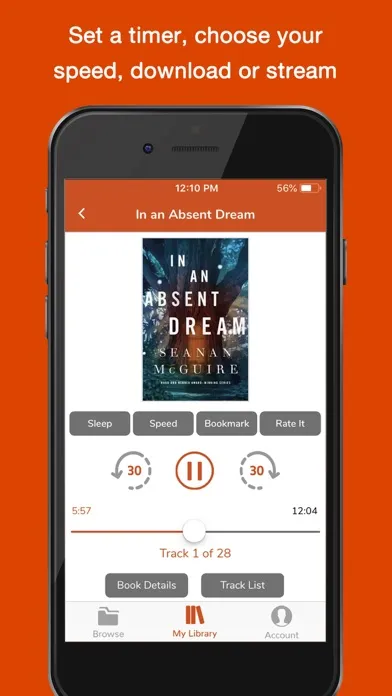 Audiobook Lender Audio Books Ekran Görüntüleri