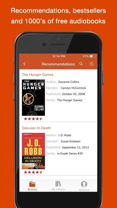 Audiobook Lender Audio Books Ekran Görüntüleri