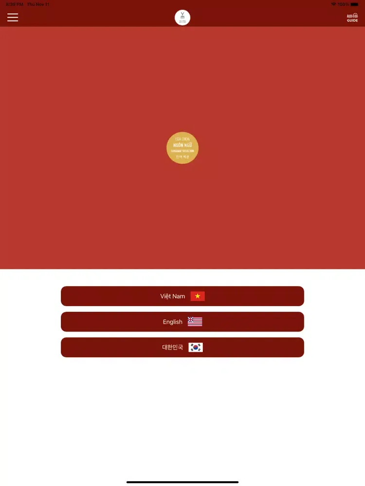 Văn Miếu AudioGuide iPad  Screenshots