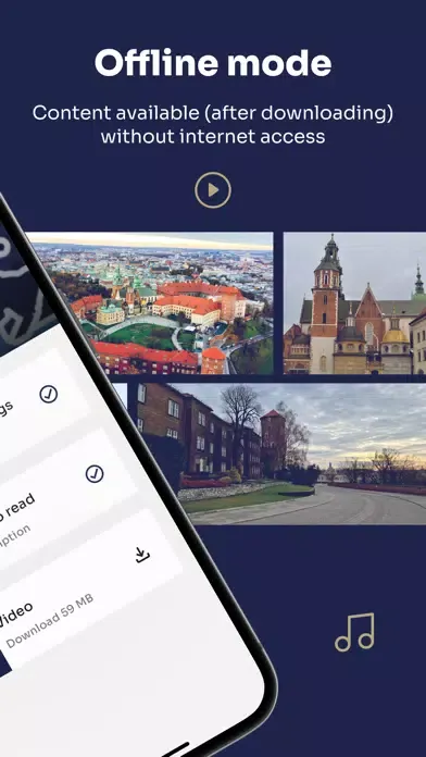 Wawel Audio Guide Screenshots