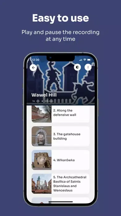 Wawel Audio Guide Screenshots