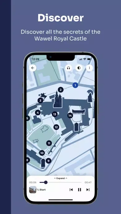 Wawel Audio Guide Screenshots