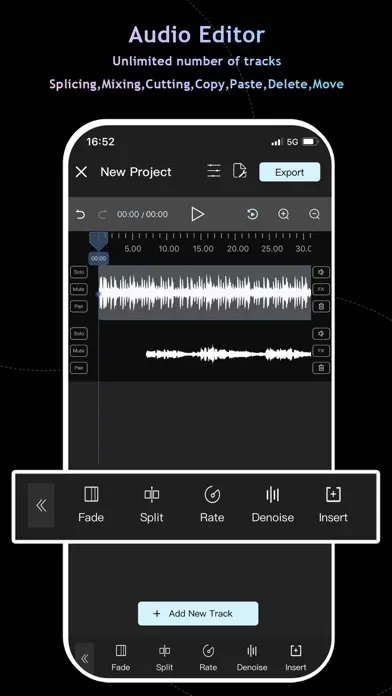 Audio Editor : Audiolab স্ক্রিনশট