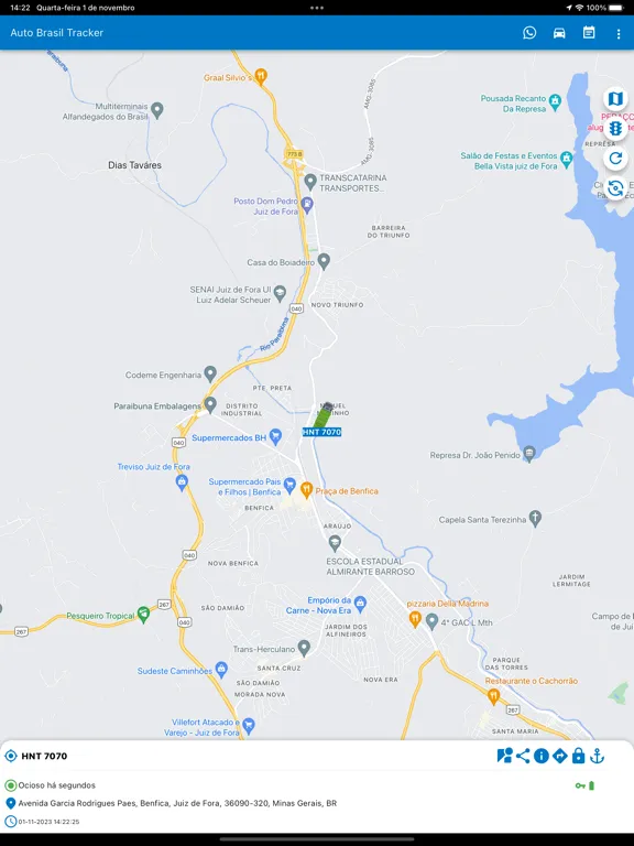 Captures d'écran de Auto Brasil Tracker 2 iPad 